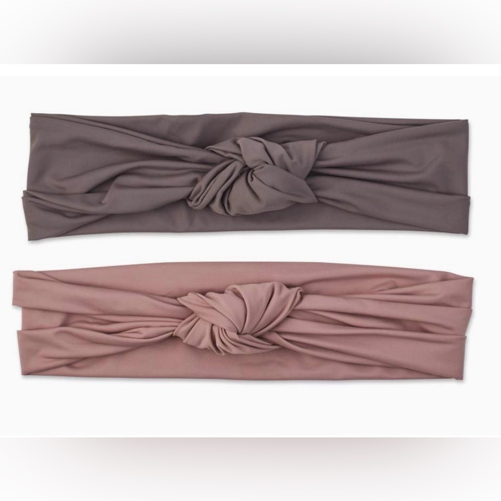 Basik Edition‎ dark grey and nude Headwraps by Scunci